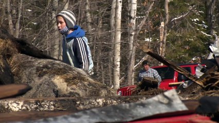 Incendie sur une ferme à Saint-Hélène-de-Kamourasla