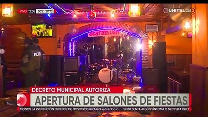 Autorizan la apertura de  salones de eventos de La Paz