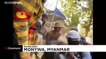 Birmania | Los manifestantes recurren a métodos ingeniosos para no ser capturados por la policía