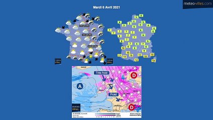 bulletin meteo du samedi 3 avril 2021