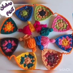 زينة رمضان بالكروشيه #رمضان_كريم