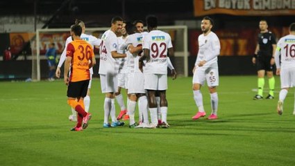 Aslan şampiyonluk yolunda paramparça! Galatasaray, deplasmanda Hatay'a 3-0 mağlup oldu