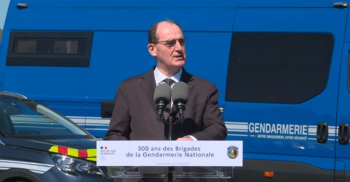 Jean Castex célèbre le tricentenaire des brigades de gendarmerie