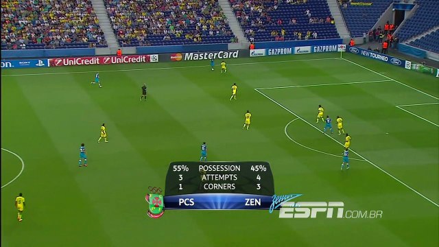 Paços de Ferreira 1-4 Zenit