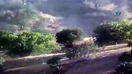 Tabur komutanlığına saldıran teröristler böyle etkisiz hale getirildi