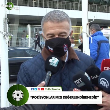 Ahmet Ağaoğlu: Pozisyonlarımızı değerlendiremedik