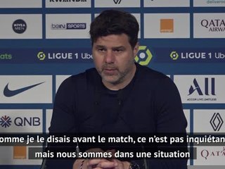 31e j. - Pochettino "déçu" de la performance parisienne