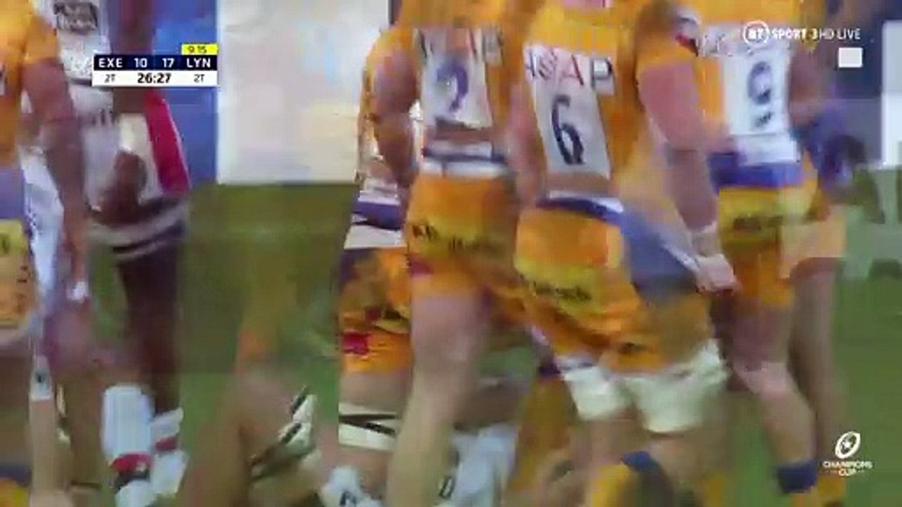 Résumé vidéo : Exeter Chiefs v Lyon : huitième de finale