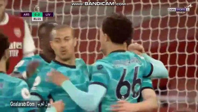 Arsenal - Liverpool 0-3 GOAL JOTA 03-04-2021