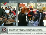 PSUV realiza perifoneo y jornadas de desinfección en la parroquia Santa Rosalía de Caracas
