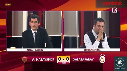 GS TV spikeri maçı anlatırken kahroldu