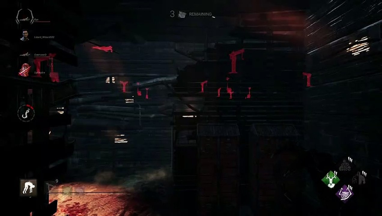 DEAD BY DAYLIGHT PART 586 HAG EBONY MORI GROUND HATCH, NIGHTMARE 4K EBONY MORIS, EXECUTIONER 4K EBONY MORIS