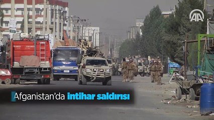 Afganistan'da intihar saldırısı