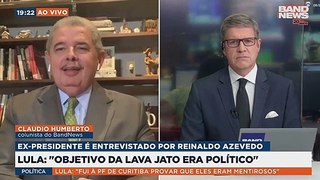 Reinaldo Azevedo consegue ser mais cínico que o Lula, porque entrevistar o ex-presidiário mentindo o tempo todo e levar isso a sério é dose.