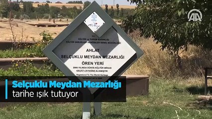 Selçuklu Meydan Mezarlığı tarihe ışık tutuyor