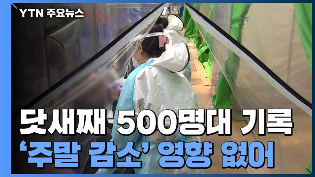 닷새째 500명대...4차 유행 우려 커져 / YTN
