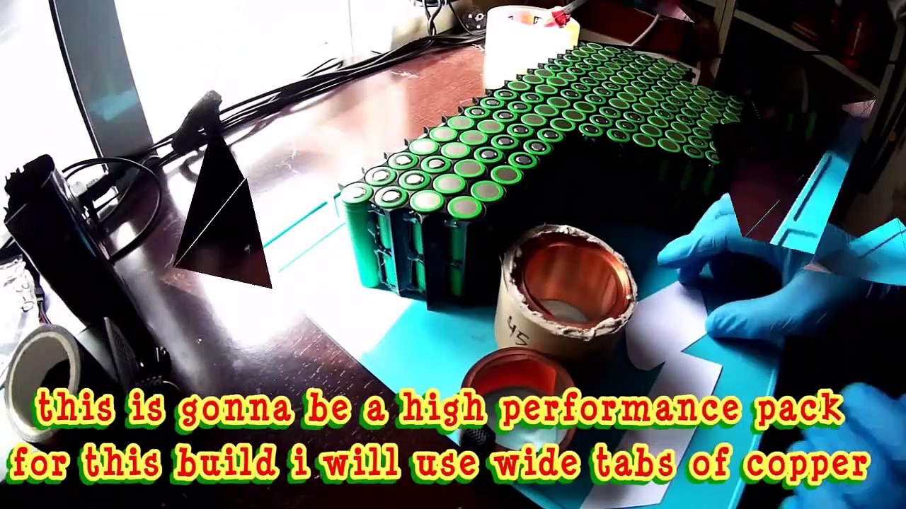 Step By Step Diy Triangle Battery Pack For Electric Bike