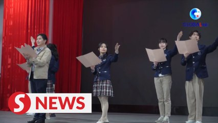 Visit to central China school where Chairman Mao studied and taught in his youth