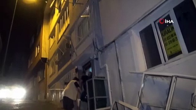 Çakmak gazı bomba gibi patladı, ortalık savaş alanına döndü