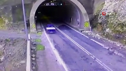 Ölümden kurtaran manevra kamerada