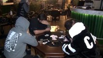 Ataşehir'de nargile keyifli okey masasına polis baskını
