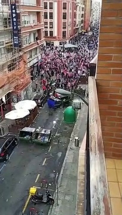Incidentes en Bilbao
