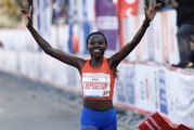 İstanbul Yarı Maratonu'nda Ruth Chepngetich dünya rekoru kırdı, Türkiye de tarihe geçti