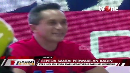 Keseruan Sepeda Santai Perwakilan Kadin Indonesia & Daerah