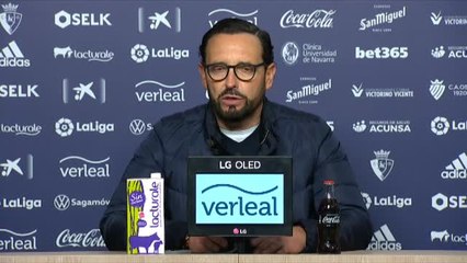 Bordalás: "El resultado podemos interpretarlo como justo"