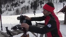 Çoruh Üniversitesinden uzaktan eğitim sürecinde doğal ortam videolu temel kayak dersleri