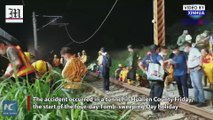 Train Derails in Taiwan, Leaving 51 Dead, 188 Injured