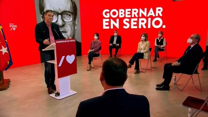 Pedro Sánchez carga contra el "gobierno fallido" de Ayuso.