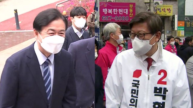 부산시장 후보, 부활절 표심 잡기...현장 유세 총력전 / YTN
