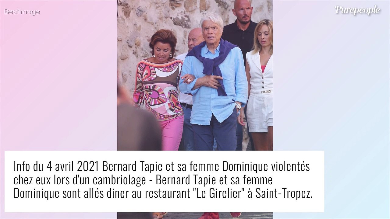 Bernard Tapie frappé à "coup de matraque" et "profondément choqué" : les dernières nouvelles du couple