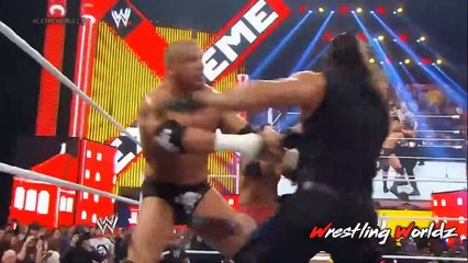 Best of The shield Vs Evolution Match- Extreme Rules & Payback HD - Wrestling Reality