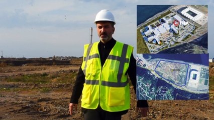 Trabzon Şehir Hastanesi'nde çalışmalar sürüyor