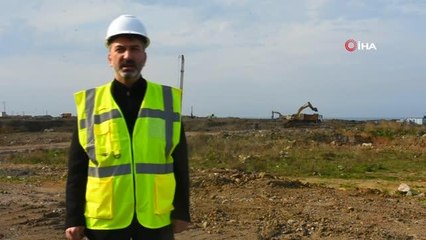 Trabzon Şehir Hastanesi'nde çalışmalar sürüyor