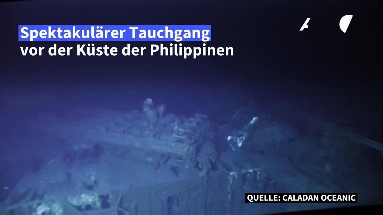 Rekord-Tauchgang zu US-Schiffswrack aus Zweitem Weltkrieg