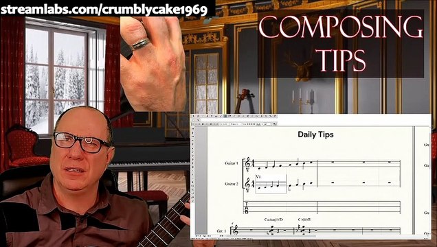 Composing for Classical Guitar Daily Tips: Major Parallel Comparison