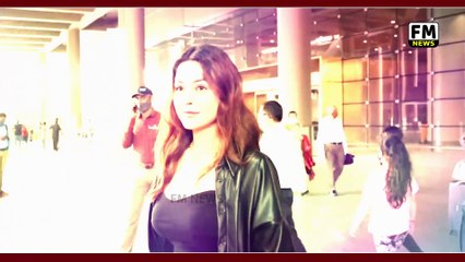 Shehnaaz Gill Come back From Canada Spotted at Mumbai Airport