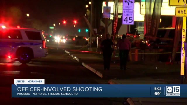 Phx PD shoot and kill alleged armed robber
