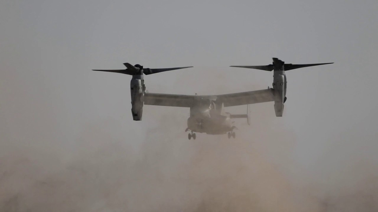 US Marines - Rescue from Above !