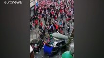 Amarga resaca de la afición bilbaína tras los incidentes callejeros en la final de la Copa del Rey