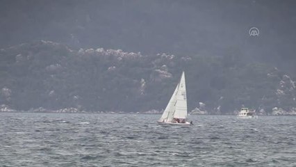 Marmaris'te Erol Metin Erdoğan Kupası Yelkenli Yat Yarışları yapıldı