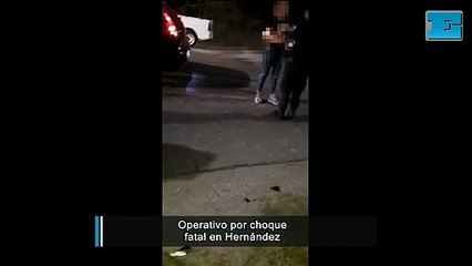 Operativo por siniestro fatal en La Plata