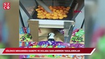 Eğlence mekanında kanepe ve dolaba saklanırken yakalandılar