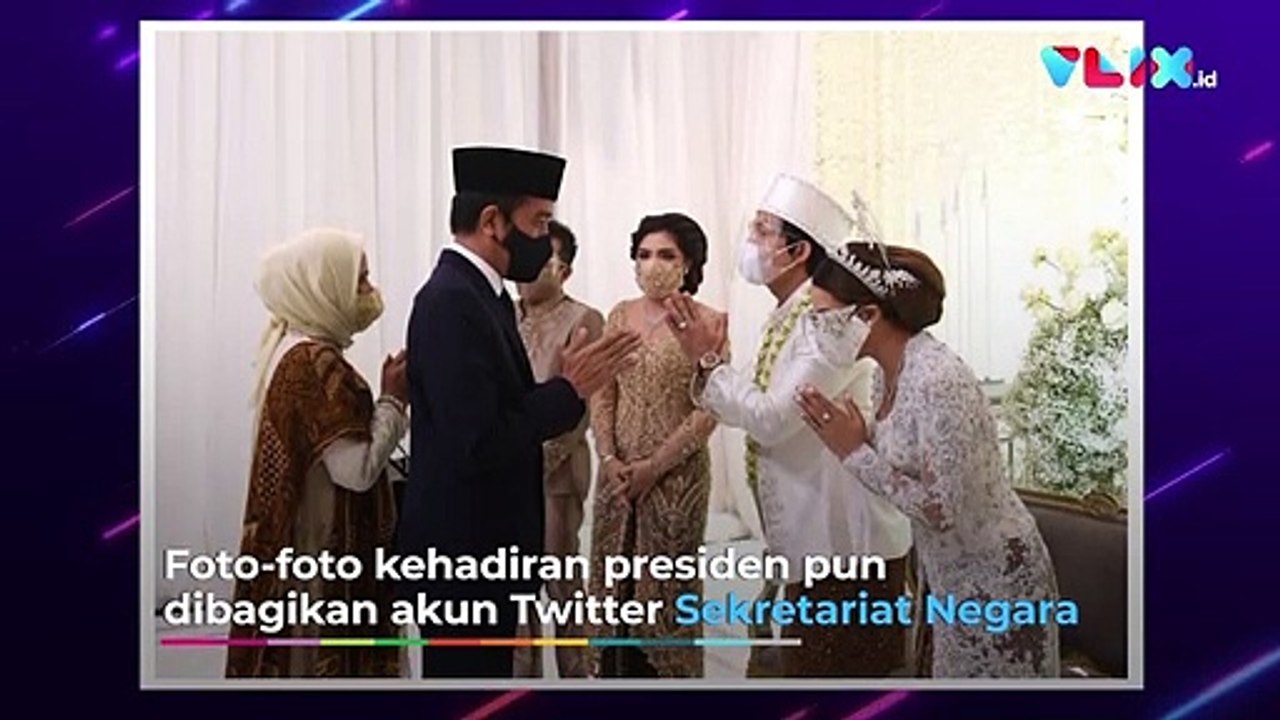 Sekretariat Negara Posting Foto Nikahan Atta-Aurel