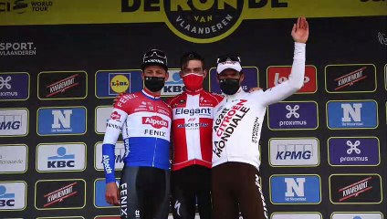 Tour des Flandres 2021 - Greg Van Avermaet : "Je suis très content avec mon podium"