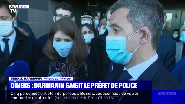 Gérald Darmanin sur les dîners clandestins: J'ai demandé au préfet de police de Paris d'enquêter sur les faits annoncés dans ce reportage