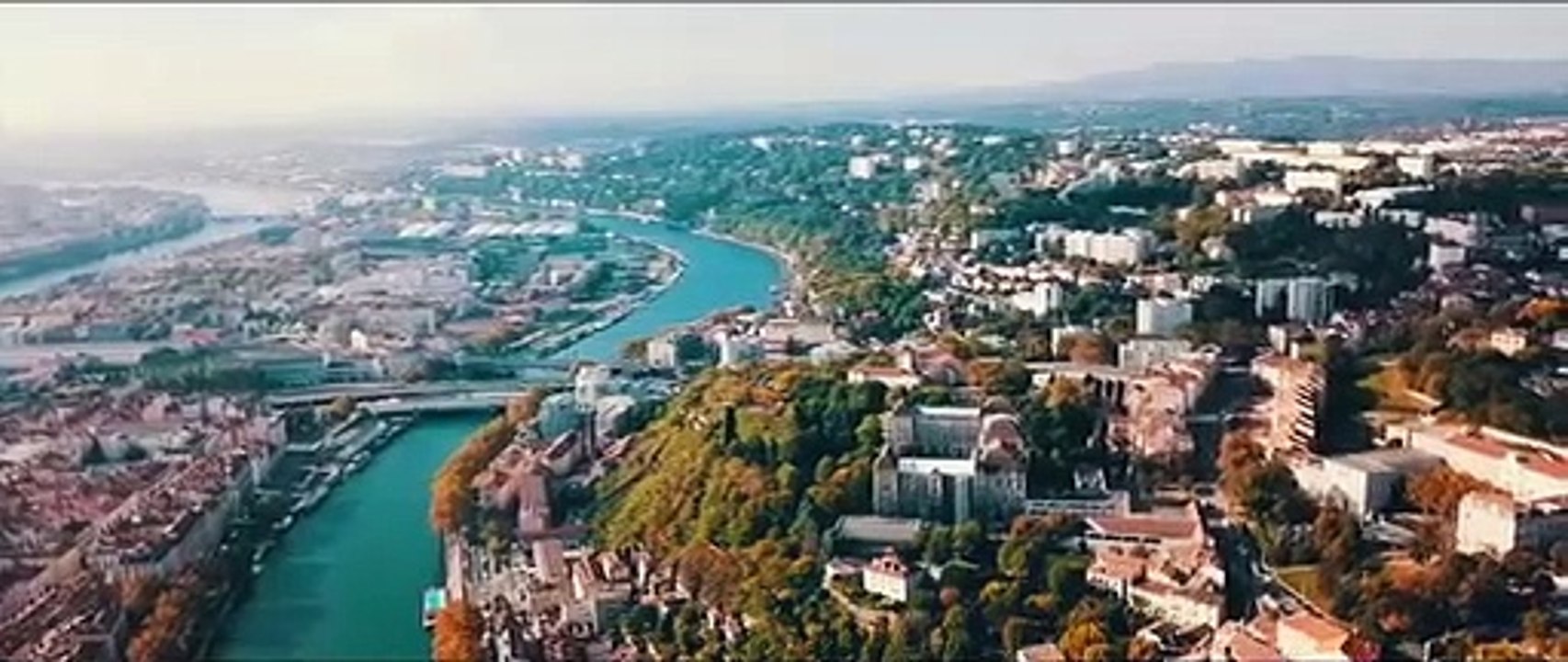 LYON ( FRANCE ) - Ville de Lumière 4K